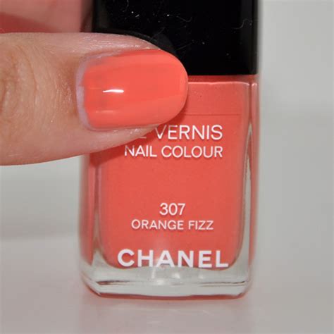 chanel nail vernis orange fizz|Test Drive: Chanel Orange Fizz le Vernis Nail Color.